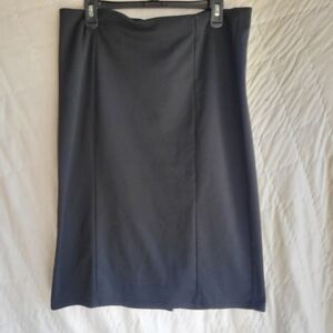 Jaclyn Smith Black Pencil Skirt size L